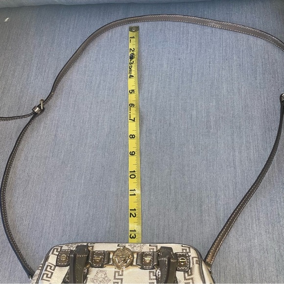 🔥Mini Versace🔥Medusa purse Vintage Versace bag Boston duffle bowler Y2k handbag - Picture 9 of 15